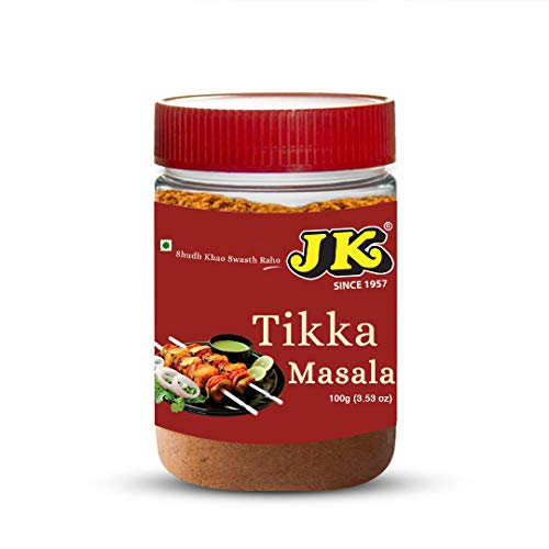 JK TIKKA MASALA 3.53 Oz, 100g (Tikka Curry Seasoning Simmer Spice Blend
