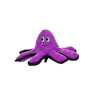 Tuffy Lil Oscar Sea Creature Dog Toy (Pink)
