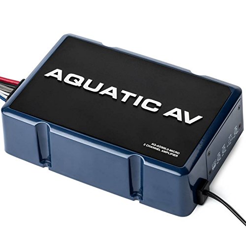 Aquatic AV AQ-AD300.2-MICRO 2-Channel Waterproof Amplifier for Harley Davidson