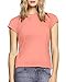 Michael Stars Women's Cap Sleeve Crew