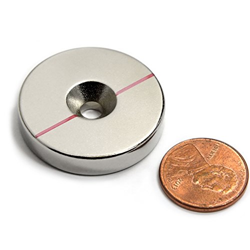 2 Pieces of CMS Neodymium Dia 1.26" x 1/4" Grade N52