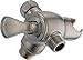 Delta Faucet U4920-SS-PK 3-Way Shower Arm Diverter with Handshower Mount, Stainless,1 cm