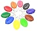 Quikoin Original Oval Sof-Touch™ Squeeze Coin Purse Made in USA (Black, Opaque)