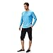NAVISKIN Men's Sun Protection UPF 50+ UV Outdoor Long Sleeve Shirts Blue Size XL