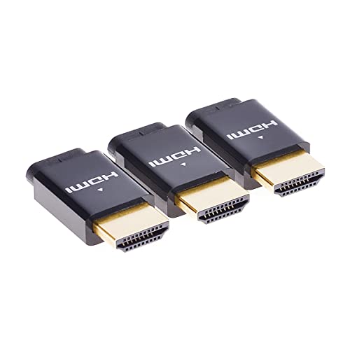 HDMI Dummy Plug Display Emulator for Headless PC 4096x216060Hz, 3 Pack