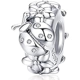 thumbnail image 2 of 925 Sterling Silver Heart Charms Bracelet With White CZ - Custom 2 of 9