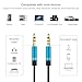 VONOTO 3.5mm AUX Replacement Headphone/Headset Audio Cable with in-Line Remote Microphone Volume Control for Apple iPhone Android Samsung