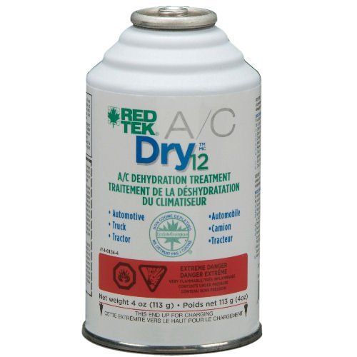 RED TEK Dry12 A/C Dehydration Treatment (4 oz. can) - CASE OF 12