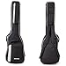 Bass Guitar Gig Bag by Hola! Music, Deluxe Series with 15mm Padding, Black