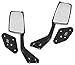 QSC Truck Hood Chrome Mirror Set L & R Mounting Kit Compatible with Volvo VNL 82361058 82361059