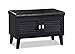 Baxton Studio FP-6793-Espresso Storage-Benches, Dark Brown