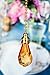 2 of Gorgeous Amber Crystal Rain Drop Ceiling Lighting Fan Pulls