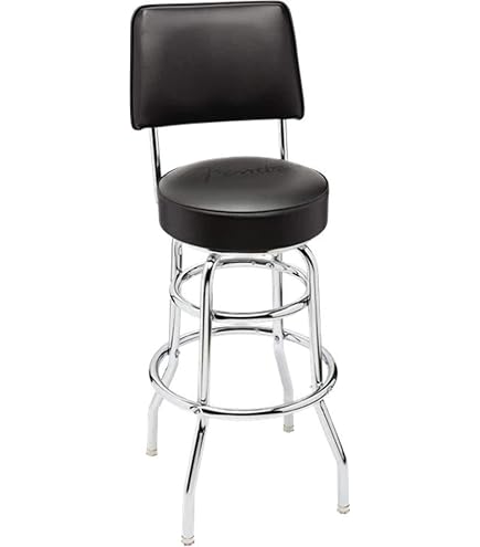 Amazon.com: Fender Embossed Black Logo Swivel Barstool, Great