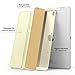 MoKo Case for iPad Pro 10.5 - Slim Lightweight Smart-shell Stand Cover with Translucent Frosted Back Protector for Apple iPad Pro 10.5 Inch 2017 Tablet, Champagne GOLD (Auto Wake / Sleep)