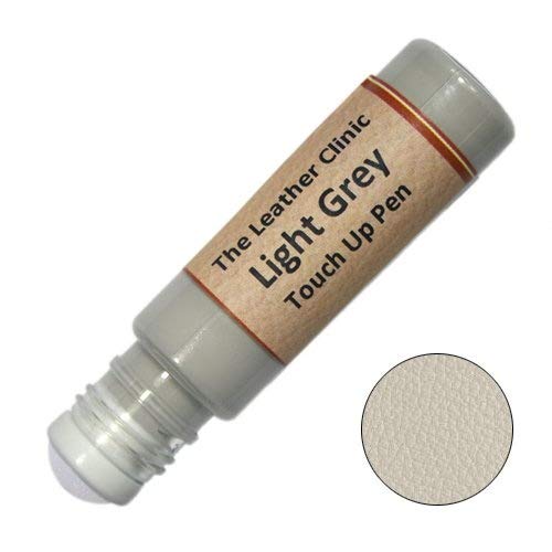 Leather & Vinyl Touch Up Scratch Repair Paint Dye Pen (Light Grey
