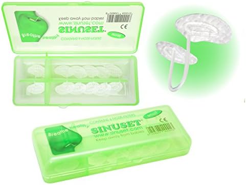 Nasal Filters sinuset: Germ, Pollen, Dust, Thin, Powders, Dust Allergies, Improves Sleep Quality, Passive Smoking, Mildew, Seasonal Allergies, Nasal Congestion piccolo green