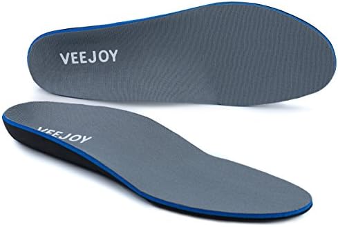Flat Feet Inserts by VEEJOY, Orthotic Insoles Arch Insert Arch Support For Flat Feet Foot Insoles Men Shoe Insoles Women Insoles For Boots Full Length Orthotics，Mens 6-6.5/Womens 8-8.5