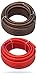InstallGear 8 Gauge 25ft Black and 25ft Red Power/Ground Wire True Spec and Soft Touch Cable primary