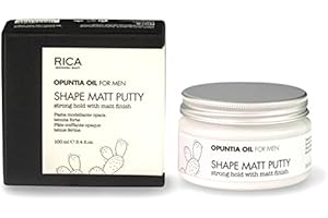 Rica - Shape Matt Putty | Strong Hold | Matte Finish | Easy to Restyle | Ideal for All Hair Types