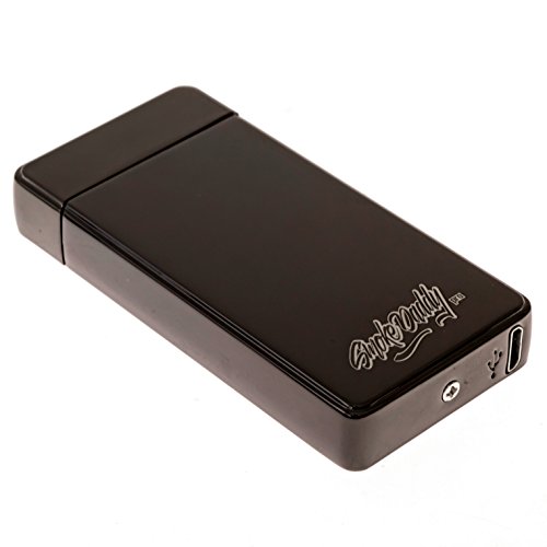 Electric Plasma Arc Pipe Lighter by SmokeDaddy Pro - USB Rechargeable, Windproof and Butane Free - Also Lights Cigarettes, Cigars and Candles