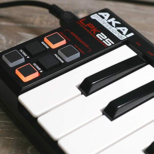 4 Akai+Professional+LPK25+Ultra+Portable+Controller