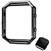Fitbit Blaze Band Frame,SHareconn Replacement Accessory Steel Frame for Fitbit Blaze Smart Watch (Black)