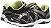 Ryka Women's Influence Cross Trainer, Black/Sharp Green/Forge Grey/Metallic, 9 M US