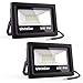 Ustellar 2 Pack 30W Outdoor LED Flood Light IP66 Waterproof 2400lm Super Bright Security Lights 5000K Daylight White Floodlight Outside Landscape Wall Lights for Yard Patio Garden Backyard