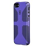 Speck Products CandyShell Grip Case for iPhone 5 & 5S (Bulk Packaging) (Grape Purple/Black)