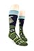 Foot Traffic, Men's Fantasy Socks, Alien Abduction (Shoe Sizes 7-12)