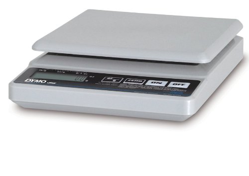 Pelouze PE5 5-lb.Straight Weigh Digital Postal Scale, 5-7/8 x 5-7/8 Platform, Office Central