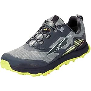 Altra Lone Peak 5 All-Wthr – Wandelschoenen – Grijs/Geel – Heren – Waterdicht