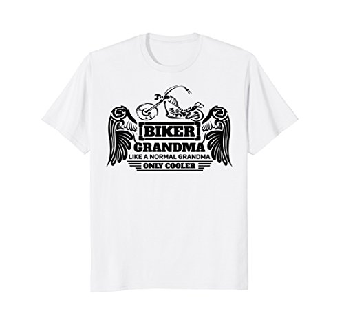 Biker Grandma Motorcycle T-Shirt