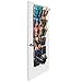 Door Shoe Rack from Unjumbly, Over the Door Shoe Organizer with 22 Large See-Through Mesh Pockets, including 2 Jumbo Sized Pockets, Complete with 4 Reversible Metal Over the Door Hooks