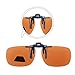 Clip On Sunglasses Polarized Driving Glasses,Shileded Retro Night Vision Outdoor