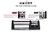 Kiko Fit Knife Sharpeners Kit - 2 Stage Professional Honing for Straight and Serrated Blades + Safe- Chopping Adjustable Finger Guard, Sharpens Dull Knives Quickly and Easy to Use