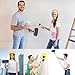 Paint Roller Kit, 9PCS DIY Wall Printing Brush kit with Paint Runner Pro Brush, Wall Printing Brush, 3 Telescopic Poles for House, School & Office Wall, Ceiling