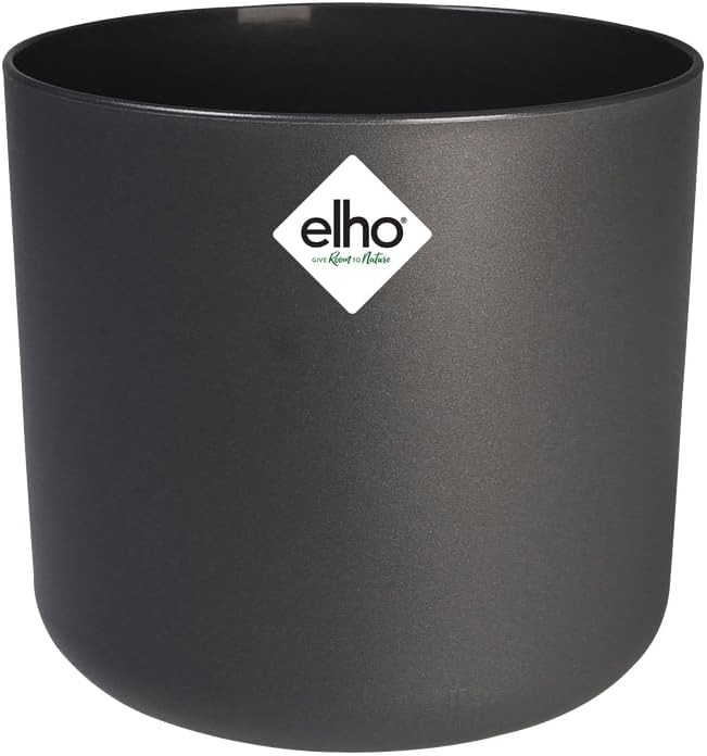 elho B.for Soft Round 18 Indoor Plant Pot 100% Recycled Plastic Ø18.3 x H16.7