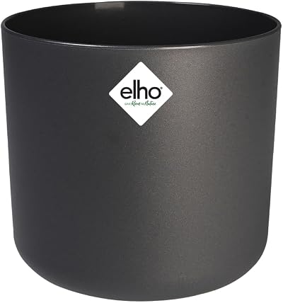 elho B.for Soft Round 18 Indoor Plant Pot 100% Recycled Plastic Ø18.3 x H16.7
