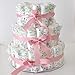 EZ Diaper Cake - Baby Shower Diaper Cake Birthday Cake Kit
