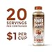Keto Coffee Creamer by PowerCreamer | Salted Caramel - Zero Sugar | Grass-fed Ghee, MCT Oil, Organic Coconut Oil, Stevia | Keto Creamer, Energy Support | Liquid, No Refrigeration (20 Servings)