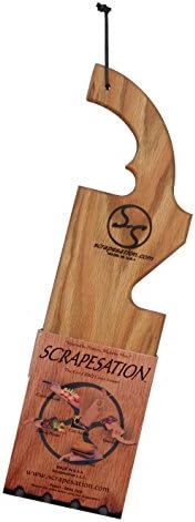 Scrapesation Wooden Oak Grill Grate Scraper