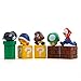 JiaHui Brand 10 Piece Super Mario Bros Action Figures, Mini Super Mario Bros Figures Bundle, Birthay Cake Topper