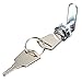 ELEGIANT Cam Lock File Cabinet Mailbox Desk Drawer Locker + 2 Keys for Arcade Cupboard Mailbox