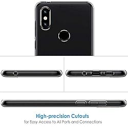 LuluMain Soft TPU Transparent Fit Protector Case