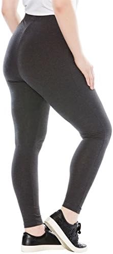 Roamans Women's Plus Size Ankle-Length Stretch Legging