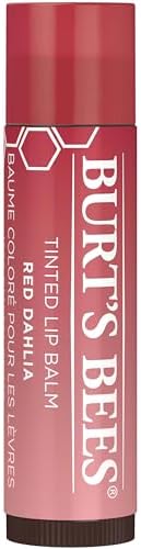 Burt's Bees Red Dahlia Tinted Lip Balm Natural 8 Hour Moisture Shea Butter view 16