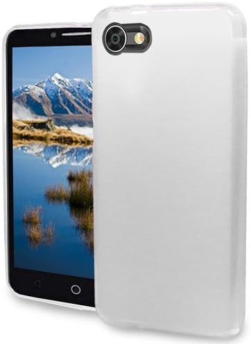 Alcatel A50 Case, HJ Power[TM] For Alcatel A50/Crave/Pulsemix/5085 (Unlocked)--Soft TPU SKIN Case Frosted T-Clear