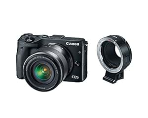 Amazon.com : Canon EOS M3 Mirrorless Camera Kit with EF-M