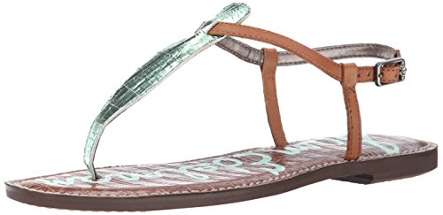 Sam Edelman Womens Gigi Gladiator Sandal,Light Green/Camel, 6 M US